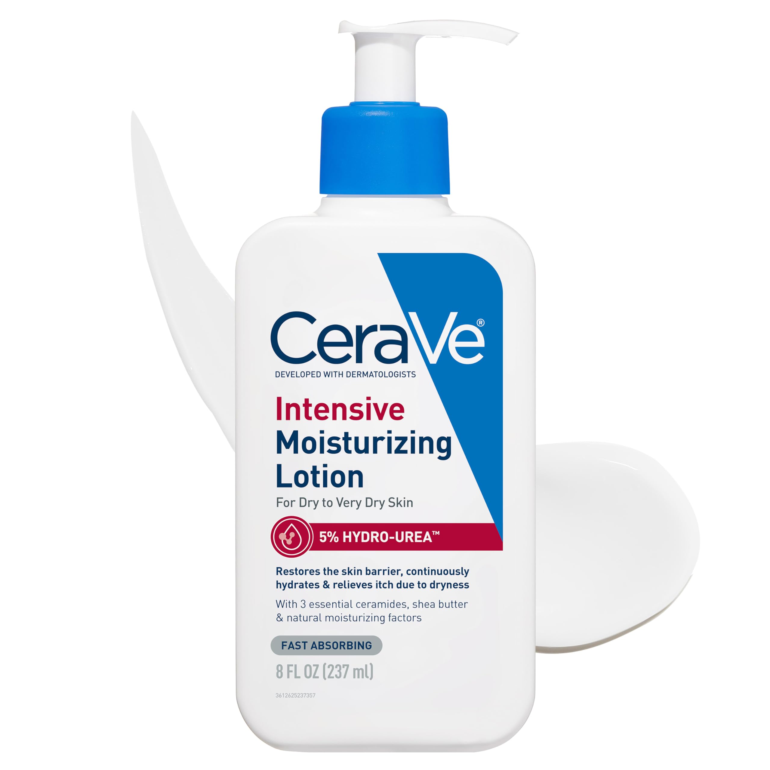 CeraVe Intensive Moisturizing Lotion, Shea Butter Body Lotion, 8oz
