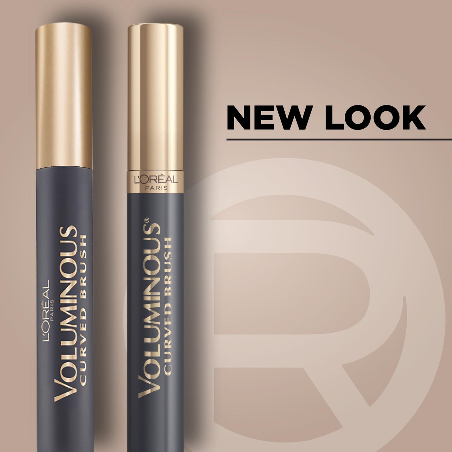 L’Oreal Paris Original Voluminous Mascara, Building Mascara Volume and Length Formula, Curved Brush, Washable, Black Brown, 0.26 Fl Oz., 1 Count