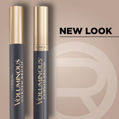 L’Oreal Paris Original Voluminous Mascara, Building Mascara Volume and Length Formula, Curved Brush, Washable, Black Brown, 0.26 Fl Oz., 1 Count