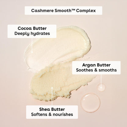 eos Cashmere Skin Collection Post-Shave Smooth Body Cream- Vanilla, 7 fl oz