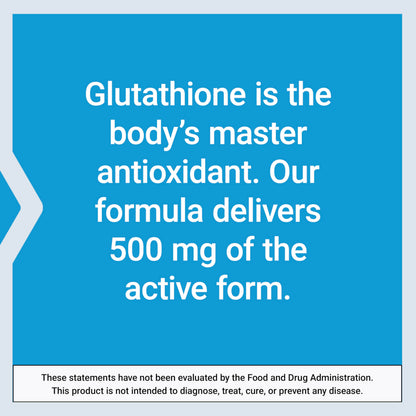 Life Extension Glutathione 500 mg Capsules, Antioxidant, 60 Capsules
