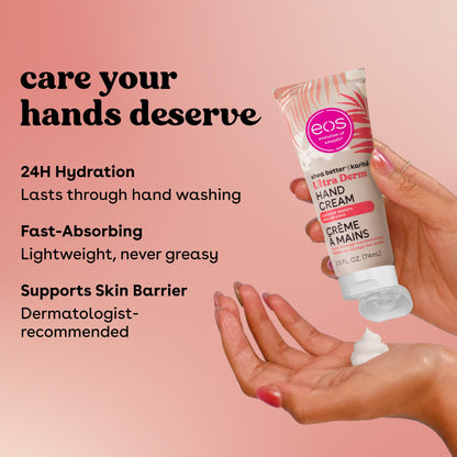 eos Shea Better Hand Cream - Coconut Hand Lotion and Skin Care | Instant Hydration + Lasting Protection | 2.5 oz