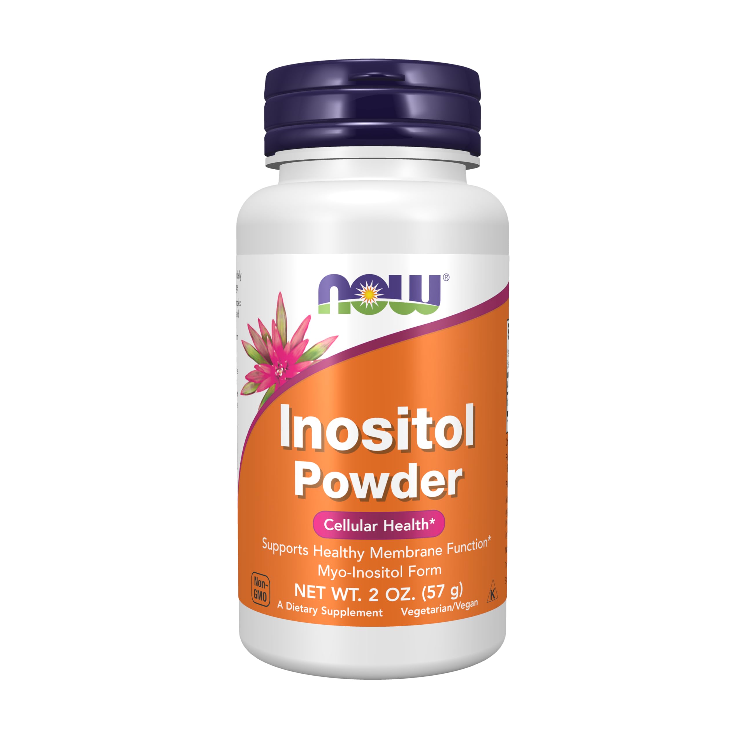 NOW Supplements, Inositol Powder, Cellular Health*, 2-oz