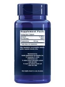 Life Extension Pregnenolone - Hormone Balance Supplement for Healthy Hormone Levels, 100 mg - Hormone Balance, Memory, Focus, Cognitive Health - Gluten-Free, Non-GMO, 100 Capsules