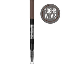 Maybelline TattooStudio Waterproof Eyebrow Pencil, Sharpenable, Longwear, Long Lasting, Pigmented Eyebrow Pencil for Defined Brows, Deep Brown, 1 Count