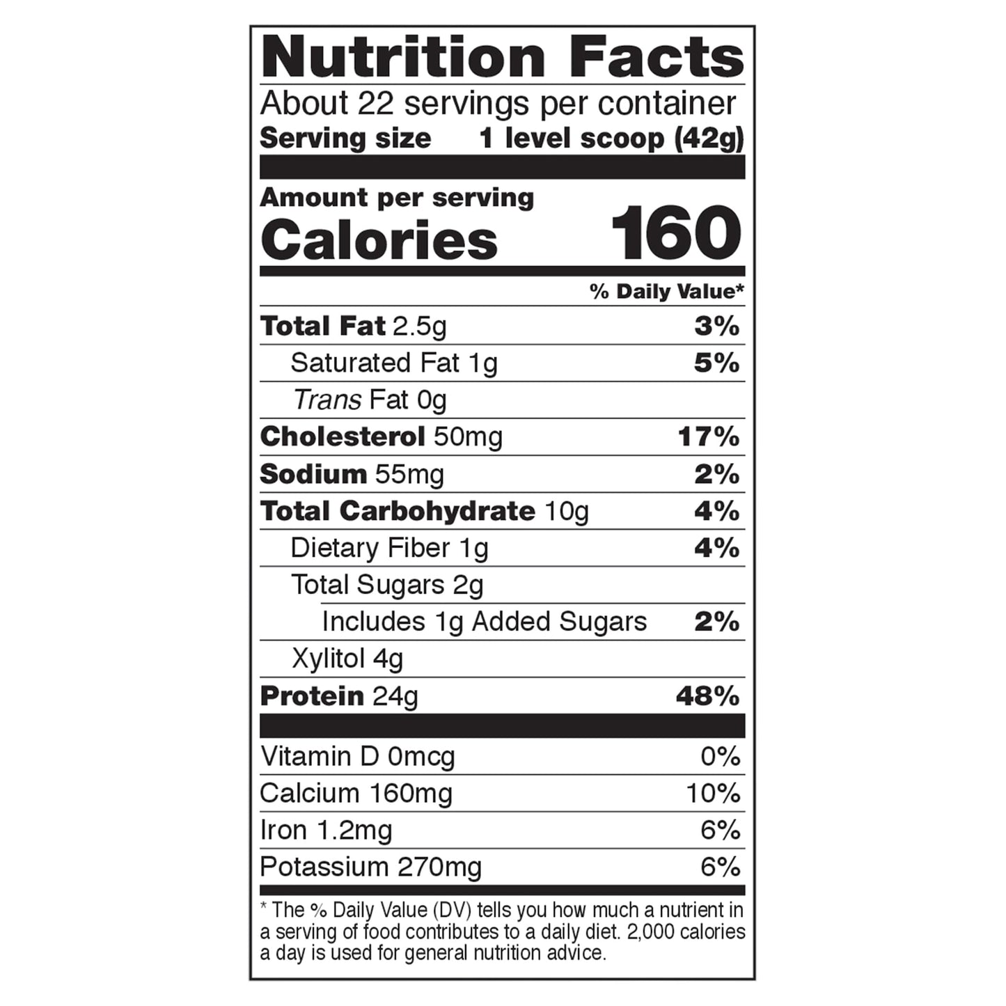 NOW Foods Sports Nutrition, Whey Protein, 24 G With BCAAs, Creamy Chocolate Powder, 2-Pound