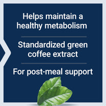 Life Extension CoffeeGenic® Green Coffee Extract, 400 mg, standardized for 50% chlorogenic Acid, After-Meal Metabolism Support, Gluten Free, Non-GMO, Vegetarian, 90 Capsules