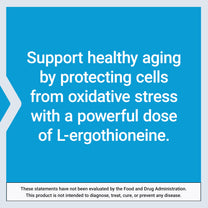 Life Extension Mega L-Ergothioneine, Healthy Aging Amino Acid, antioxidant, Powerful 25 mg dose, L-ergothioneine, Gluten-Free, Non-GMO, Vegetarian, 30 Capsules