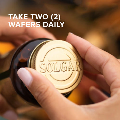 Solgar Chewable Calcium 500 mg - 120 Wafers, Pack of 3 - Promotes Musculoskeletal Health - Non-GMO, Vegan, Gluten, Wheat & Dairy Free, Kosher - 180 Total Servings