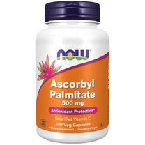 NOW Supplements, Ascorbyl Palmitate 500 mg, Esterified Vitamin C, Antioxidant Protection*, 100 Veg Capsules