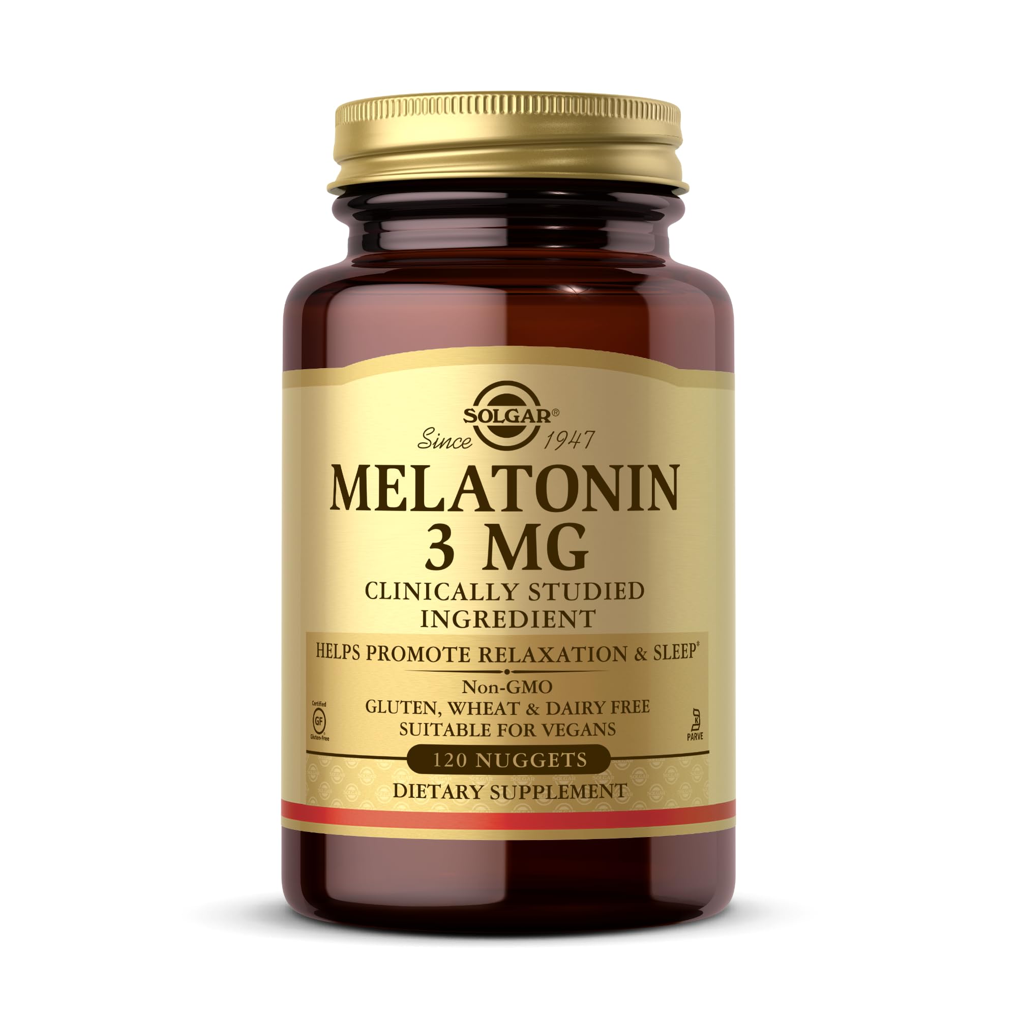 Melatonin 3mg Nuggets Solgar 120 Tabs