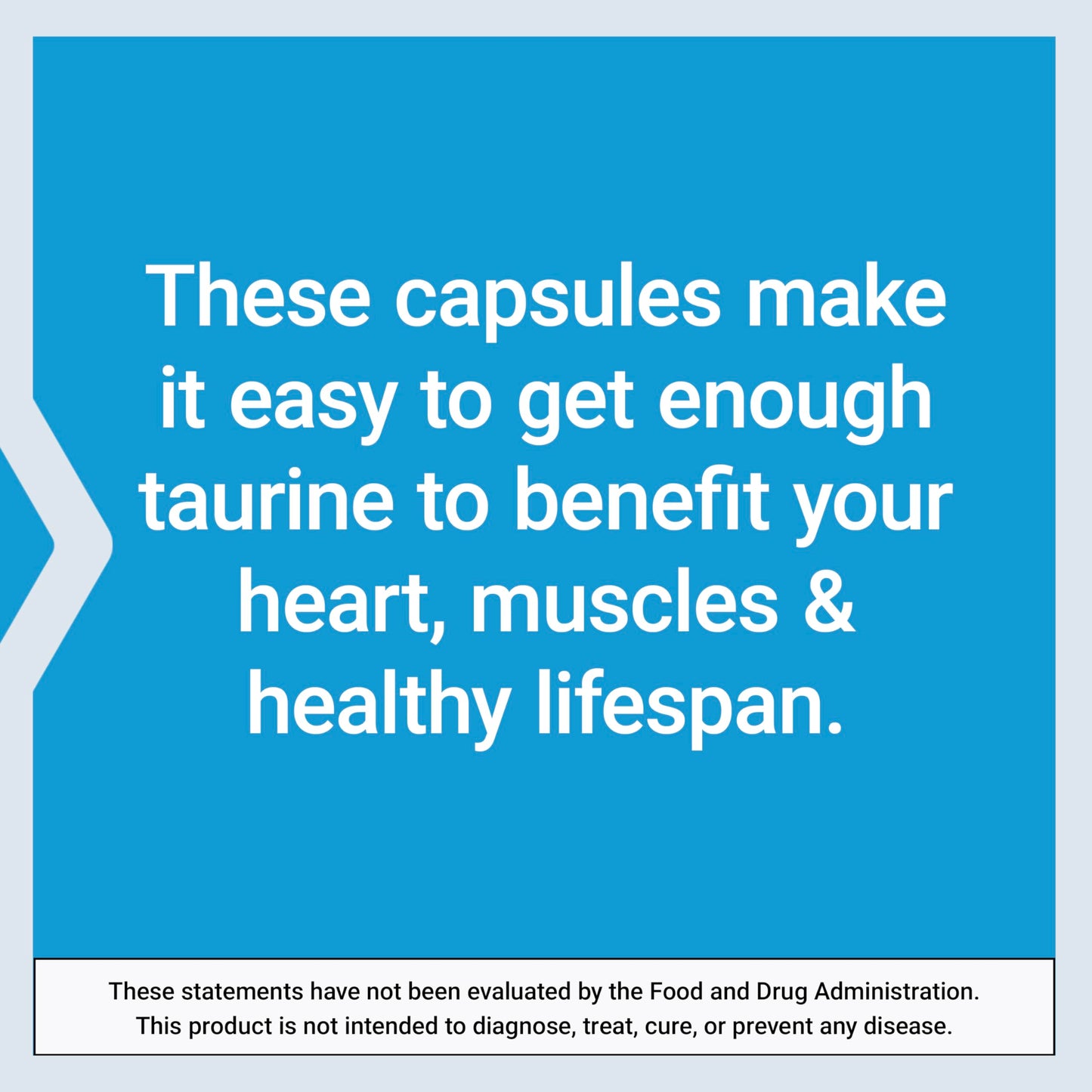 Life Extension Taurine, Pure Taurine Amino Acid Supplement, Heart, Liver and Brain Health, Longevity, Muscle and Exercise, 1000 mg dose, Non-GMO, Gluten-Free - Two Pack - 90 Vegetarian Capsules x 2