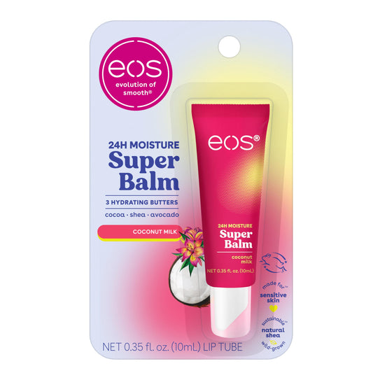 eos 24H Moisture Super Balm - Coconut Milk & Apple, 0.35 fl oz, 2-pack