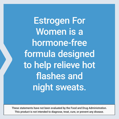 Life Extension Estrogen for Women, Helps Relieve hot Flashes and Night Sweats, Soy isoflavones, Norway Spruce Extract, chasteberry, Hormone-Free, Gluten Free, Non-GMO, Vegetarian, 30 Tablet