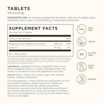 Solgar Magnesium Citrate, 120 Tablets - Promotes Calm, Non-GMO, Gluten Free