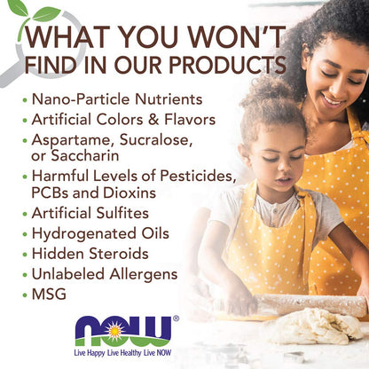 NOW Foods, Organic Coconut, Unsweetened and Shredded, No Added Colors, Flavors or Preservatives, 10-Ounce (Packaging May Vary)