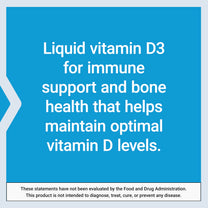 Life Extension Liquid Vitamin D3 (Mint), 50 mcg (2000 IU), Immune System Support, Bone Health, Whole-Body Health, Tasty Peppermint Flavor, Gluten Free, Non-GMO, 29.57 ml