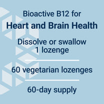 Life Extension Vitamin B12 Methylcobalamin, Nerve Health Supplement, Cognitive Support, Energy Vitamin, methylcobalamin B12, 1 mg, Quick-Dissolving, Vegetarian, 60 lozenges
