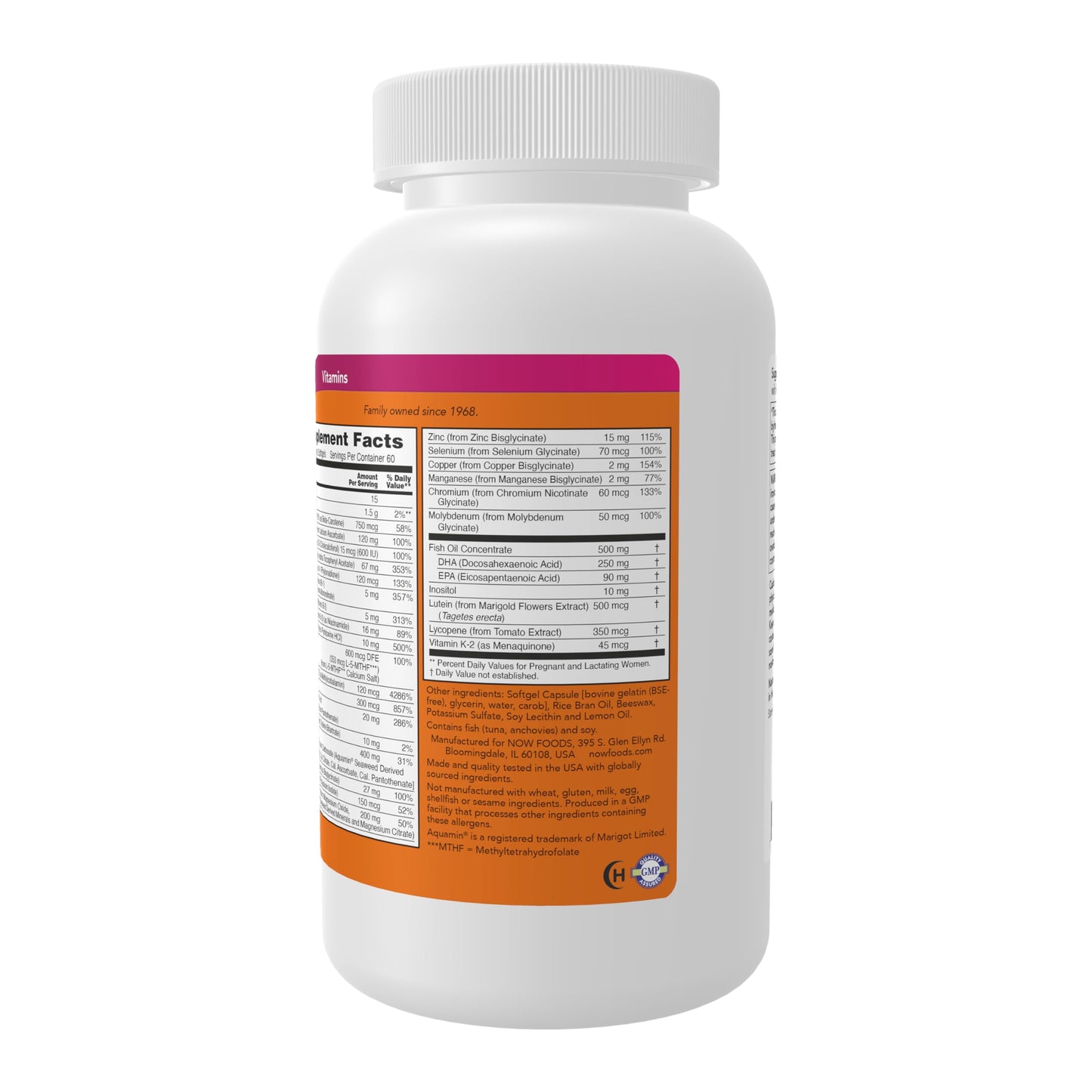 NOW Supplements, Prenatal Gels + DHA with 250 mg DHA per serving, plus Borage Oil (GLA), 180 Softgels