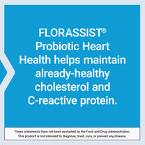 Life Extension FLORASSIST Probiotic Heart Health, 60 Capsules