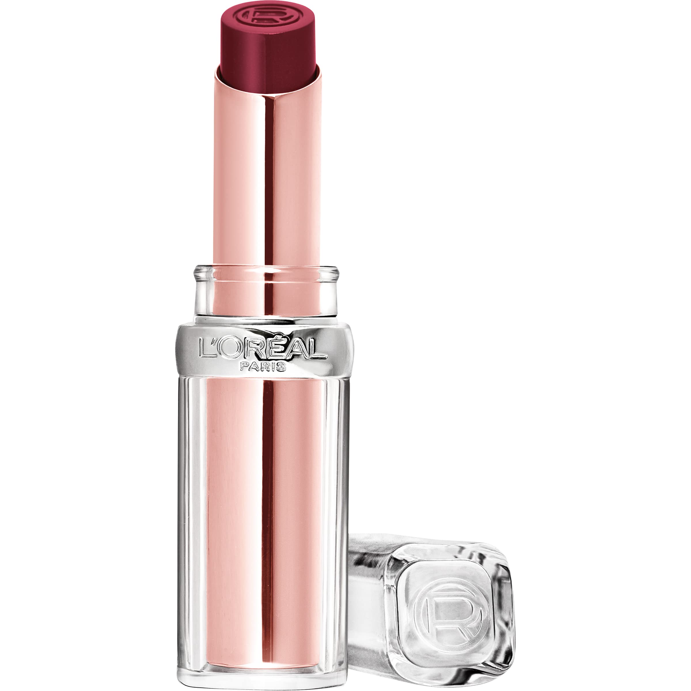 L'Oreal Paris Glow Paradise Hydrating Balm-in-Lipstick with Pomegranate Extract, Ecstatic Mulberry, 0.1 Oz