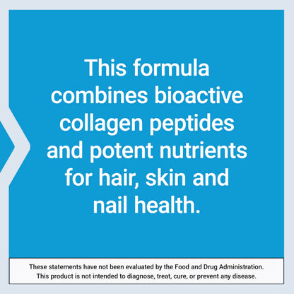 Life Extension Hair, Skin, & Nails- Collagen Plus, 120 Count