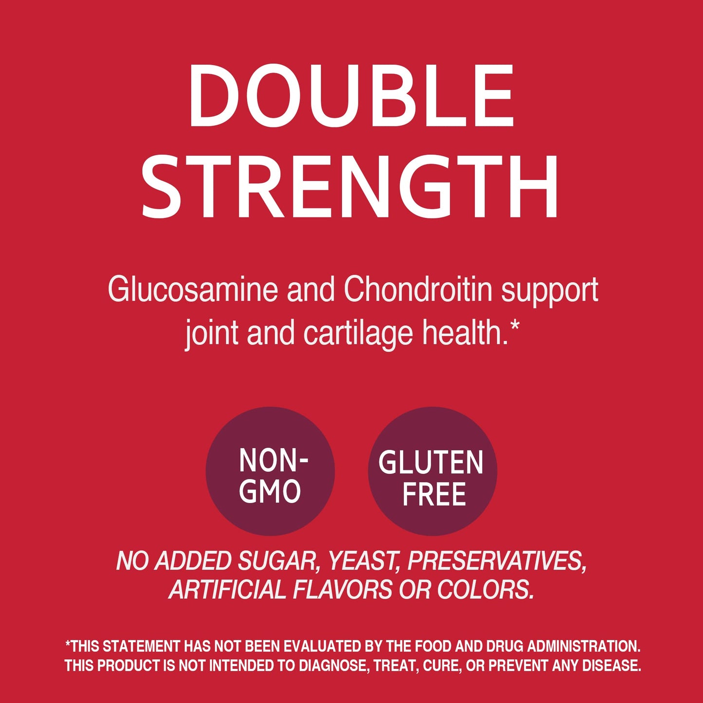 21st Century Glucosamine Chondroitin Double Strength 500/400mg, 180ct