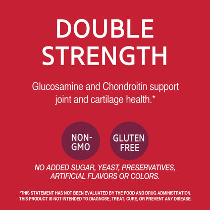 21st Century Glucosamine Chondroitin Double Strength 500/400mg, 180ct