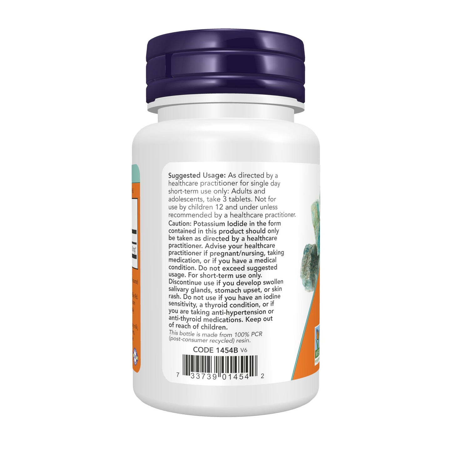 NOW Supplements, Potassium Iodide 30 mg, Non-GMO Project Verified, Dietary Supplement, 60 Tablets