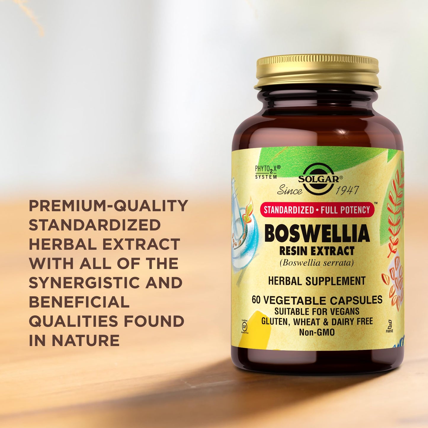 SFP Boswellia Resin Extract Solgar 60 VCaps