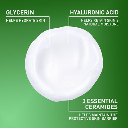 CeraVe Hydrating Cleanser with Hyaluronic Acid, Face Wash for Dry Skin,16oz
