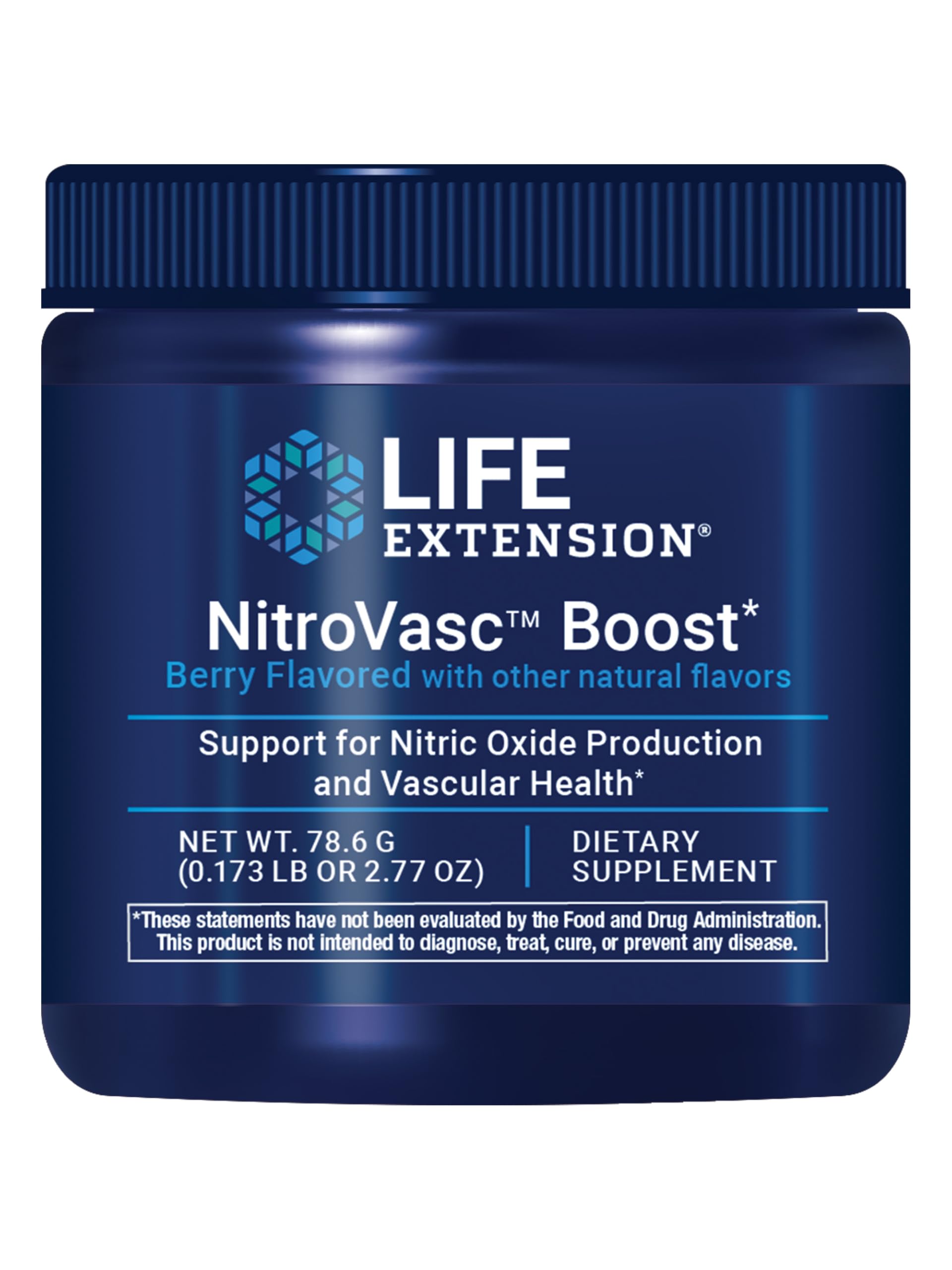 Life Extension NitroVasc Boost, Nitric Oxide Support, 30 Servings