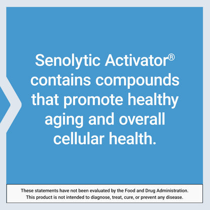 Life Extension Senolytic Activator®*, Healthy Aging, Cellular Health Support, bioavailable quercetin and Fisetin, apigenin, Black Tea theaflavins, Gluten Free, Non-GMO, Vegetarian, 36 Capsules