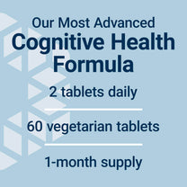 Life Extension Cognitex® Elite Pregnenolone, sage, Blueberry, ashwagandha, phosphatidylserine, Advanced Formula, Attention, Focus, Memory, Gluten-Free, Non-GMO, Vegetarian, 60 Tablets