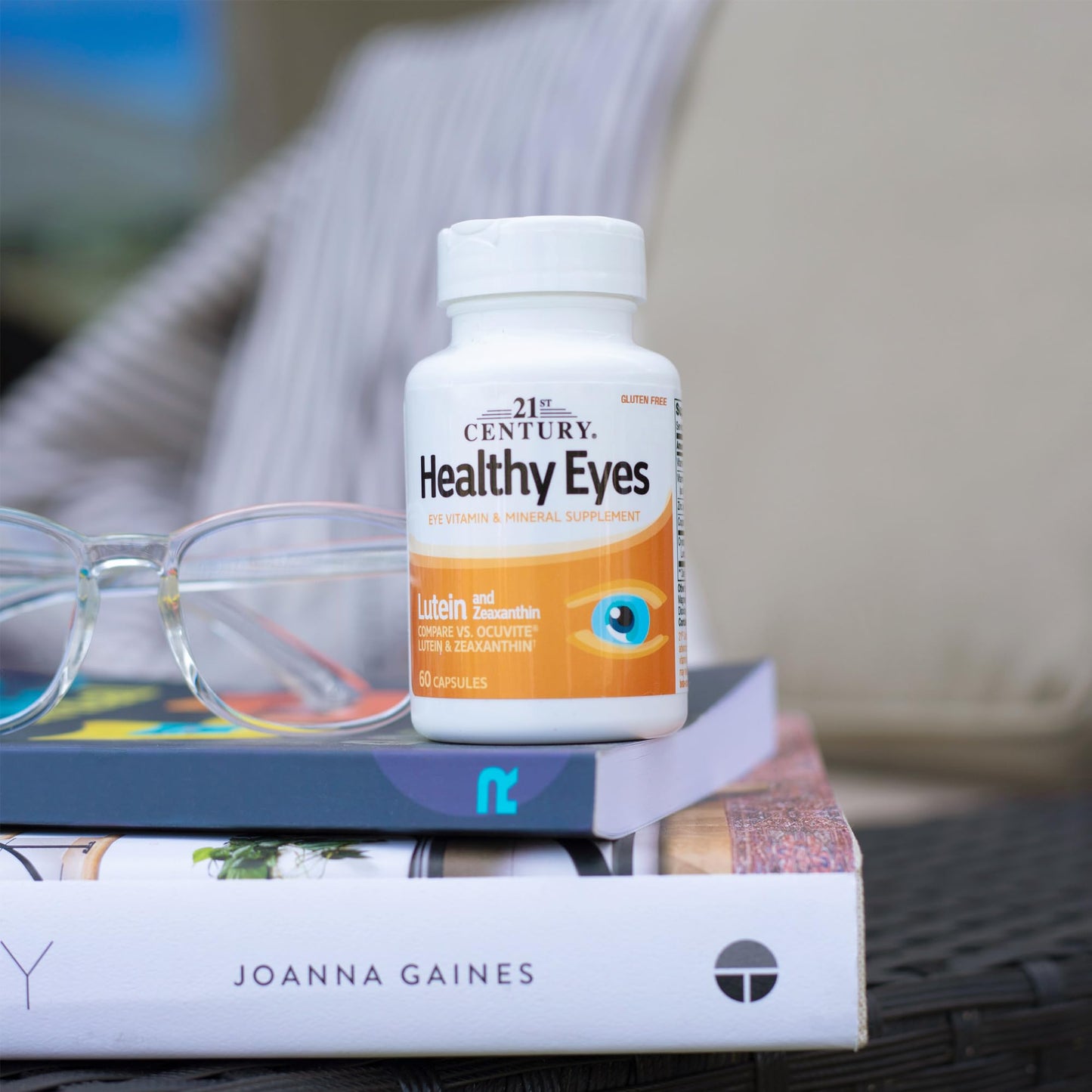 21st Century Healthy Eyes Lutein & Zeaxanthin Capsules, Vision, 60 Count