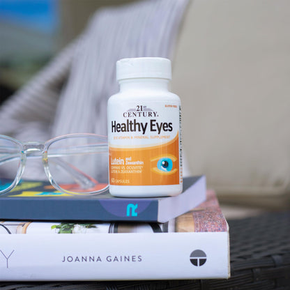 21st Century Healthy Eyes Lutein & Zeaxanthin Capsules, Vision, 60 Count