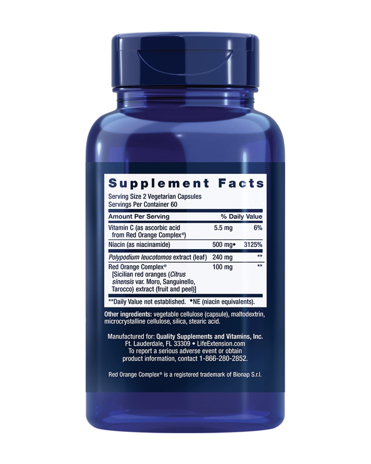 Life Extension Shade Factor, 120 Capsules