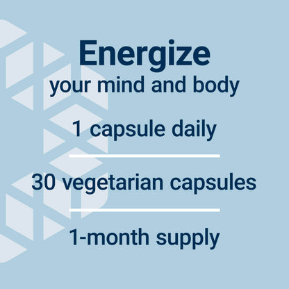 Life Extension Ginseng Energy Boost, Energy Support, Healthy Stress Management, Gluten-Free, Non-GMO, Vegetarian, 30 Capsules
