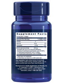 Life Extension Pro-Resolving Mediators, 18-HEPE, 17-HDHA, 14-HDHA, Supports The Body’s Natural Post-inflammatory Response, Gluten Free, Non-GMO, 30 softgels