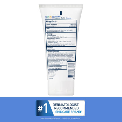 CeraVe Baby Eczema Relief Cream with 1% Colloidal Oatmeal & Vitamin E, 5oz
