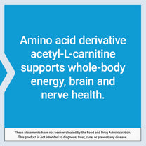 Life Extension Acetyl-L-Carnitine Arginate, Advanced Brain & Nerve Health, Cellular Energy Support, Gluten-Free, Non-GMO, 90 Capsules