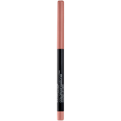 Maybelline Color Sensational Shaping Lip Liner with Self-Sharpening Tip, Totally Toffee, Nude, 1 Count