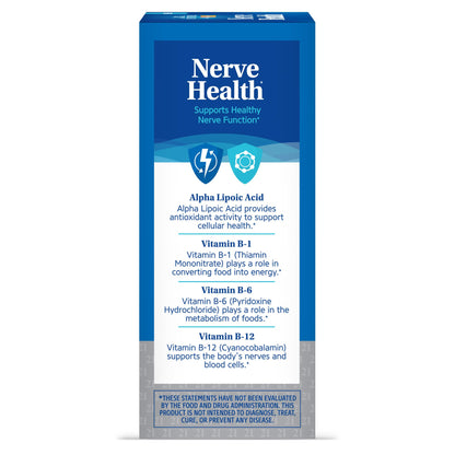 21st Century Nerve Health, Alpha Lipoic Acid 300mg with B Vitamins, 30ct