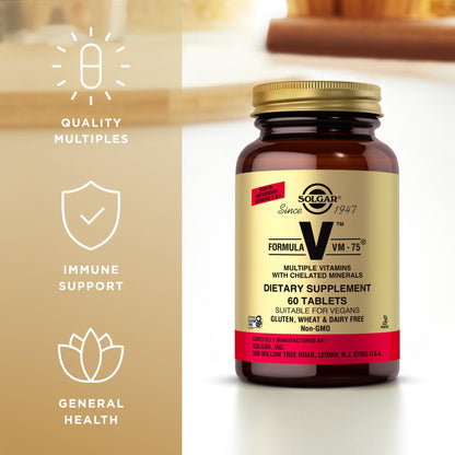 Formula VM-75 Solgar 60 Tabs