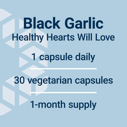 Life Extension Aged Black Garlic, Heart Health Support, 30 Capsules