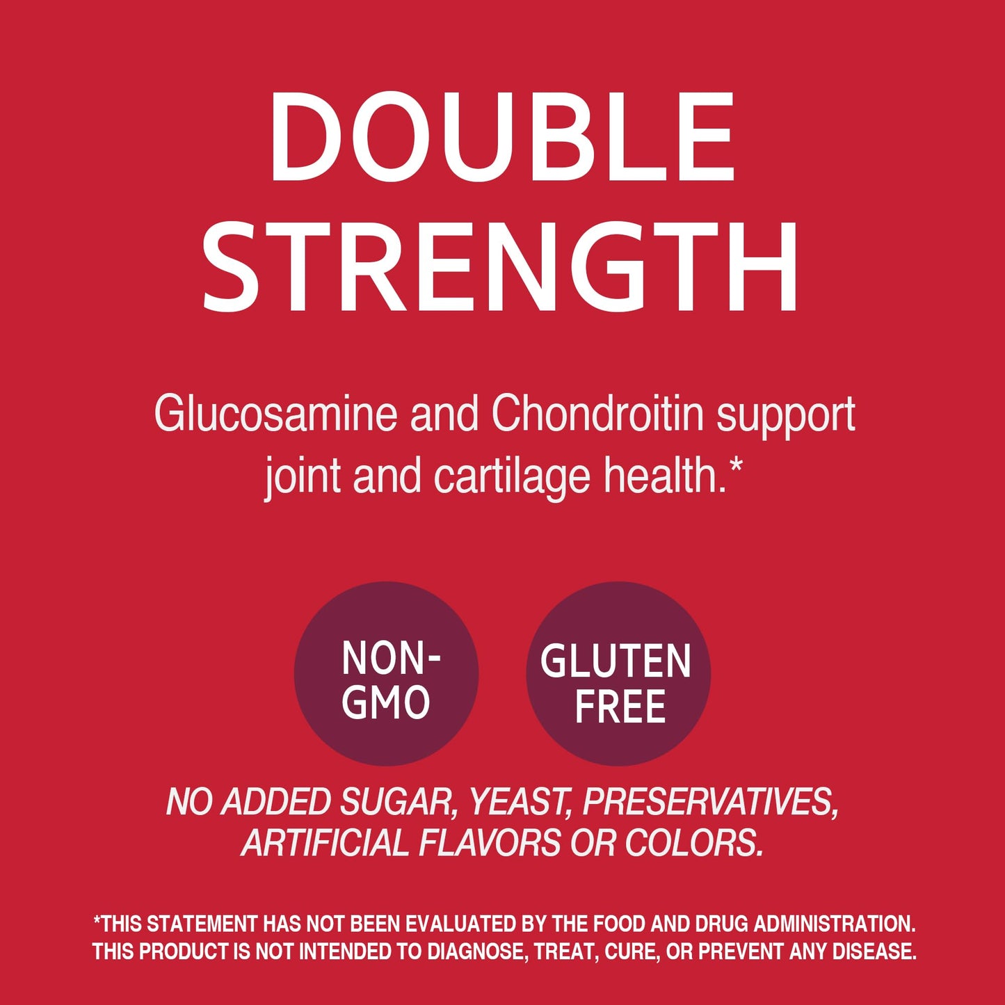 21st Century Double Strength Glucosamine Chondroitin 500/400mg, 210ct