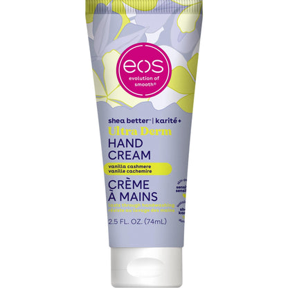 eos Shea Better Hand Cream - Vanilla Cashmere, Instant Hydration, 2.5 oz