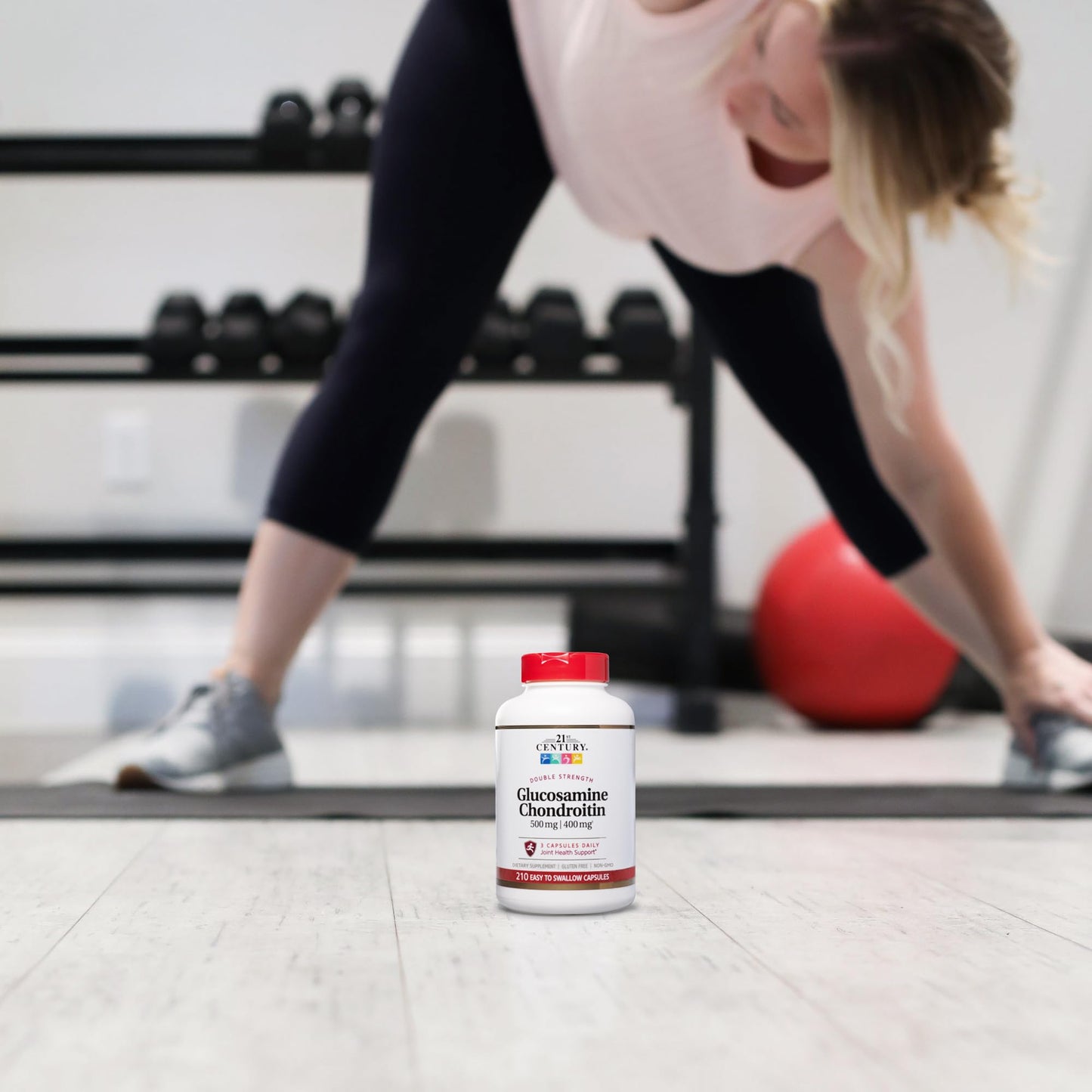 21st Century Double Strength Glucosamine Chondroitin 500/400mg, 210ct