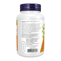 Now Foods Supplements, Turkey Tail 500 mg, Super Mushroom, Made with Organic Turkey Tail Mushroom and Mycelium, 90 Veg Capsules