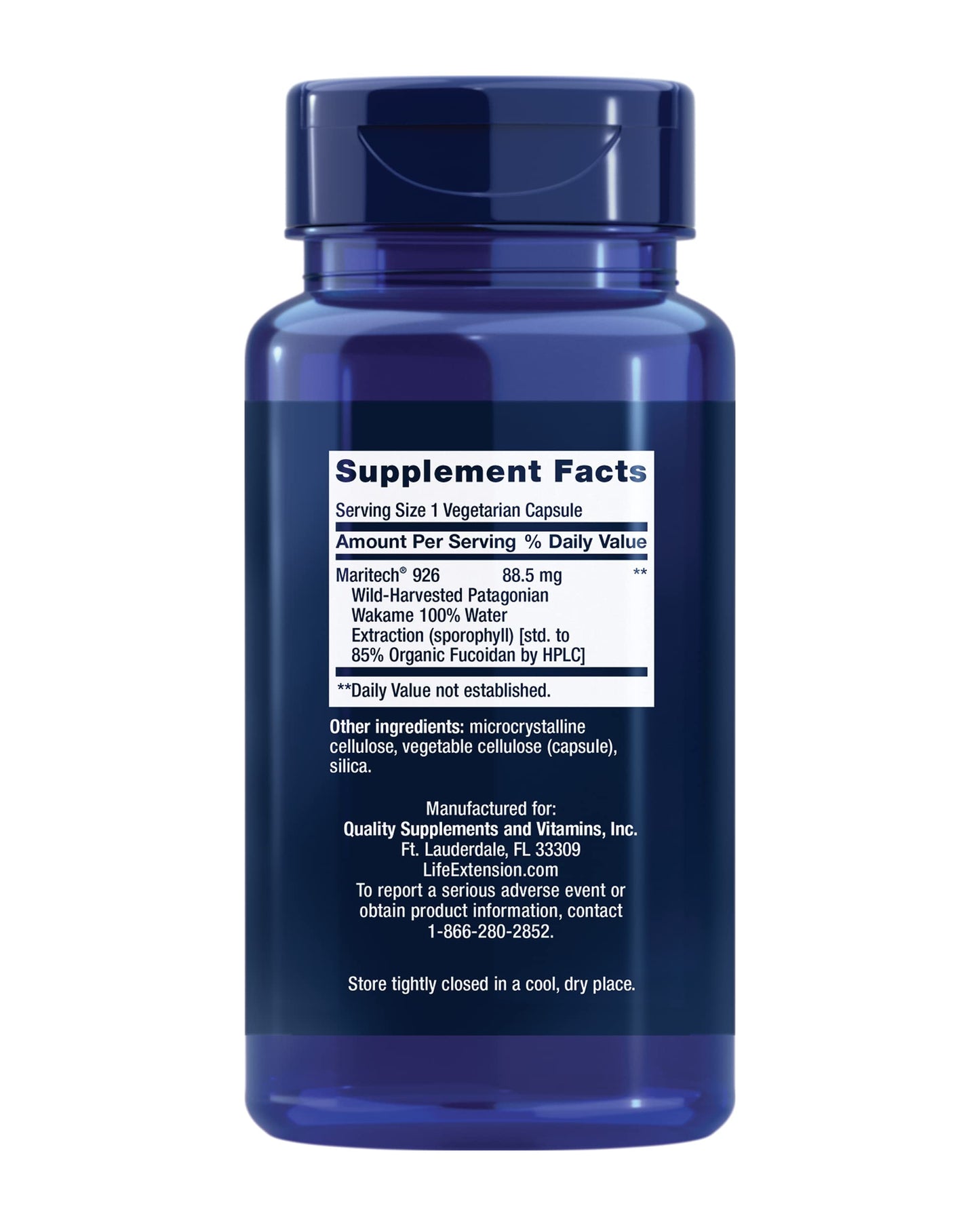 Life Extension Optimized Fucoidan, 60 Capsules
